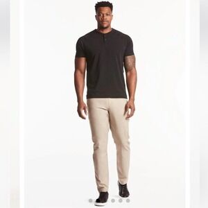 Public Rec Workday 2.0 Pant Beige Mens 38/32 Performance Chino Trousers
